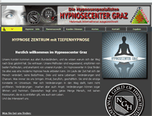 Tablet Screenshot of hypnose-austria.at